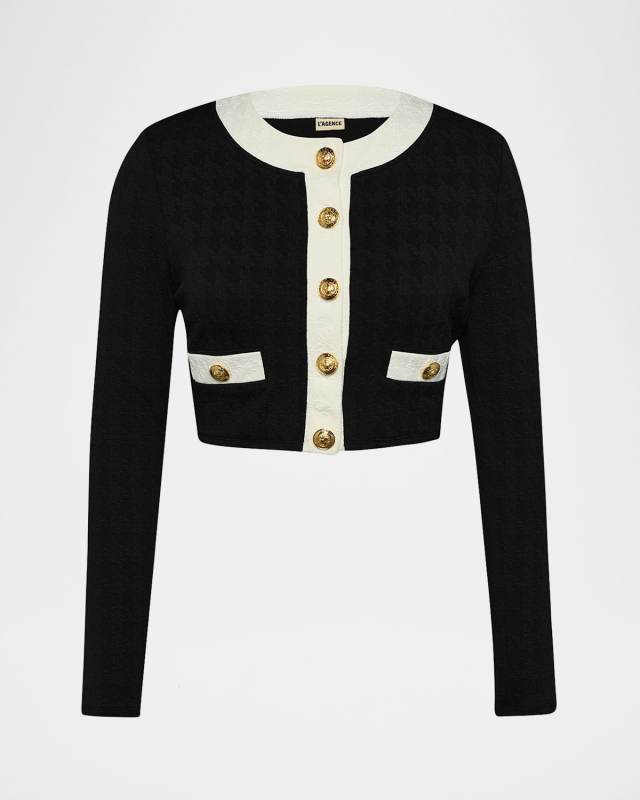 Adaline Colorblock Chic Swim Cardigan
